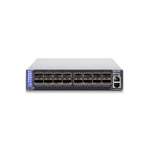 Коммутатор Mellanox MSN2100-CB2FC (Spectrum 100GbE, 16 портов QSFP28, Cumulus Linux)