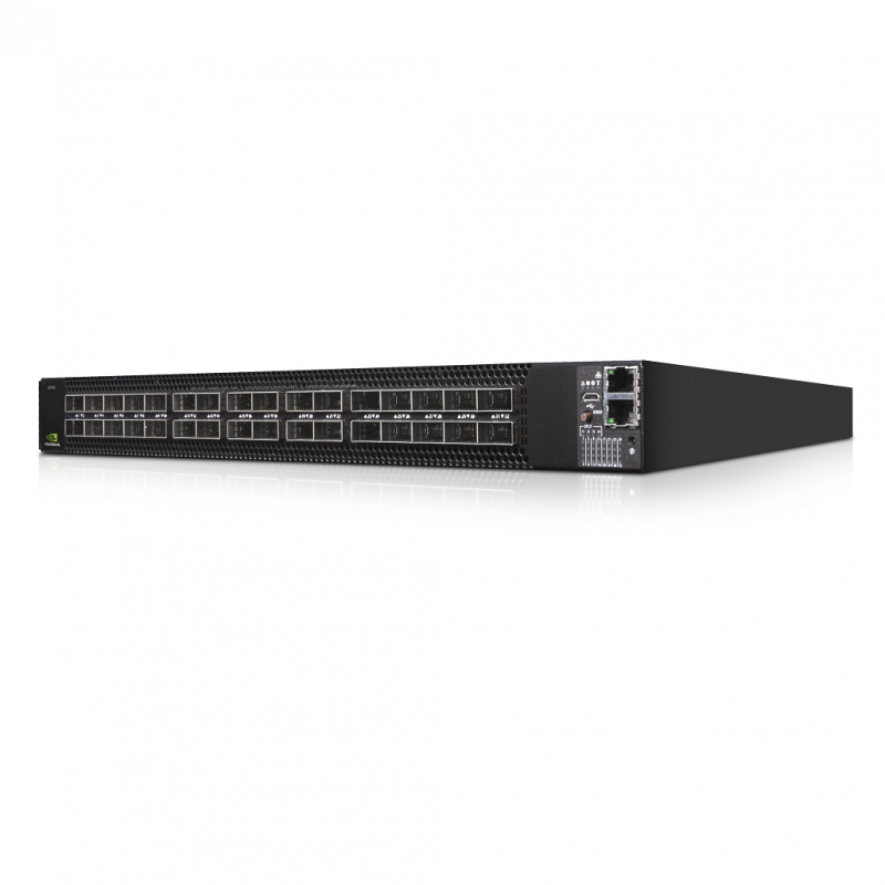 Коммутатор Mellanox MSN3700-CS2F (32 порта QSFP28, 100GbE, Spectrum-2, 1U)