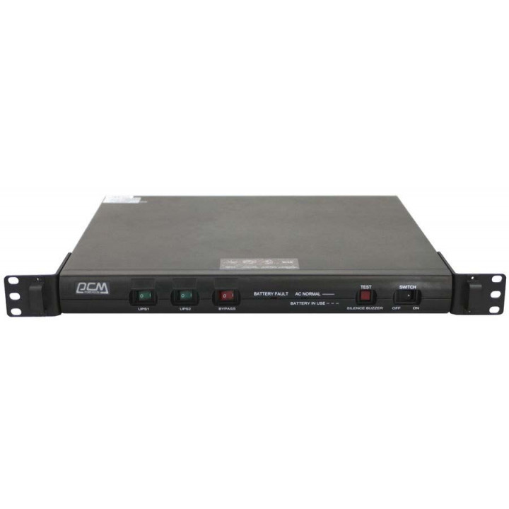 Источник бесперебойного питания Powercom KIN-600AP RM (1U) USB (360Вт 600ВА, черный)