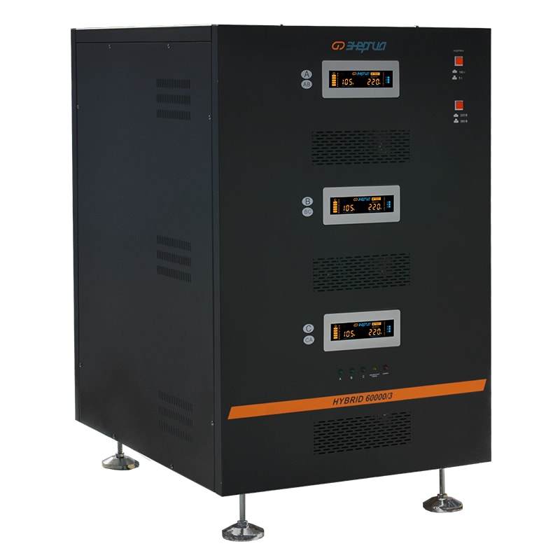 Стабилизатор напряжения Энергия Hybrid II 60000