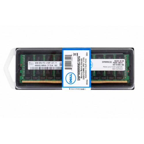 Модуль памяти Dell 370-ADNF (32GB RDIMM, 2666MT/s, Dual Rank)