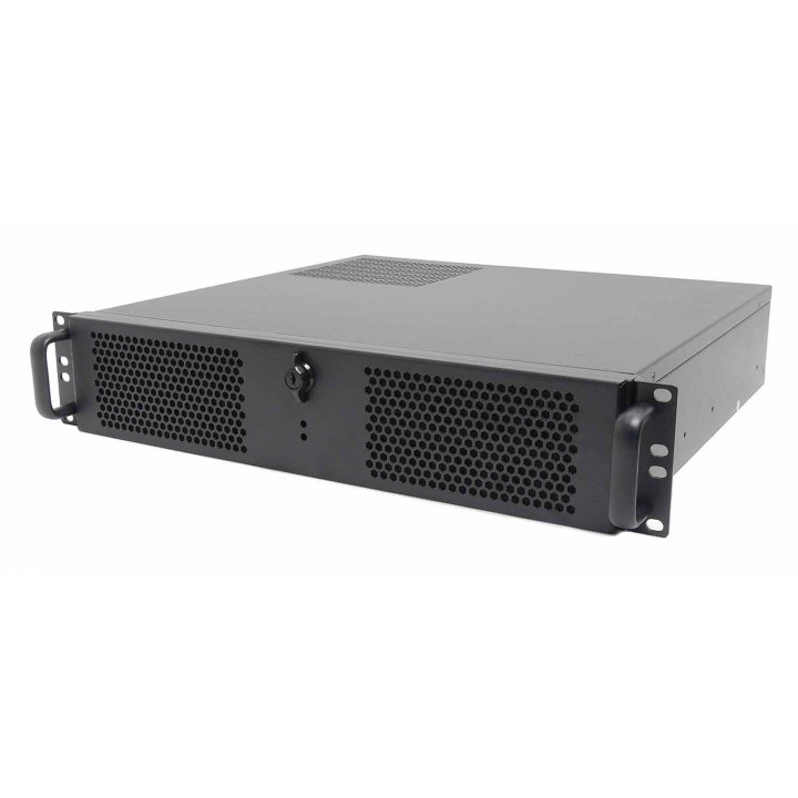 Серверный корпус NegoRack NR-N238CD (2U, mATX 9.6x9.6, 2x5.25ext, 4x3.5int, 380мм)