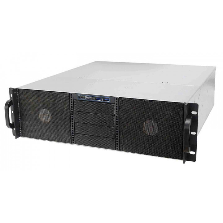 Серверный корпус NegoRack NR-N3013-0 (3U, EATX, 6x5.25ext (10x3.5int), 4x3.5ext, черный)