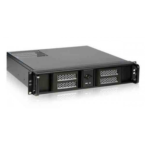 Серверный корпус NegoRack NR-N214D-500 (2U, mATX 9.6x9.6, 2x5.25ext, 4x3.5int, 380mm, 500Вт)