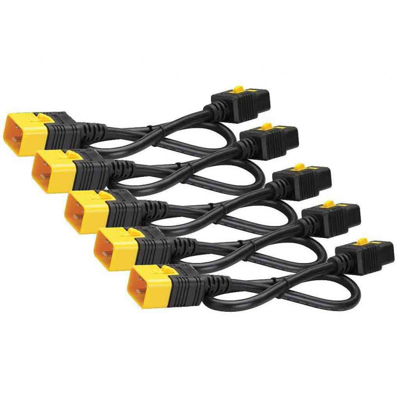 Набор кабелей APC AP8712S (Power Cord Kit, 6 pack, Locking, IEC 320 C19 to C20, 16A, 0.6m)