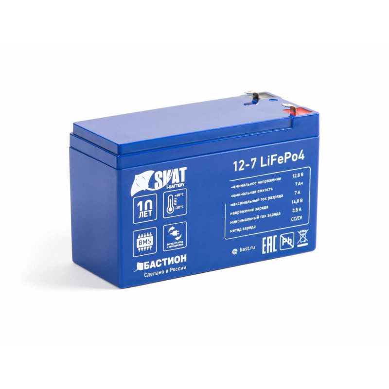 Аккумулятор Бастион Skat i-Battery 12-7 LiFePo4