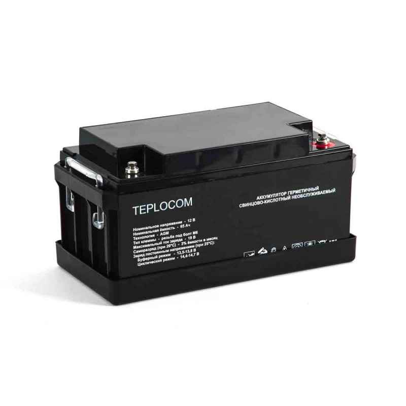 Аккумулятор Бастион TEPLOCOM 65Ач