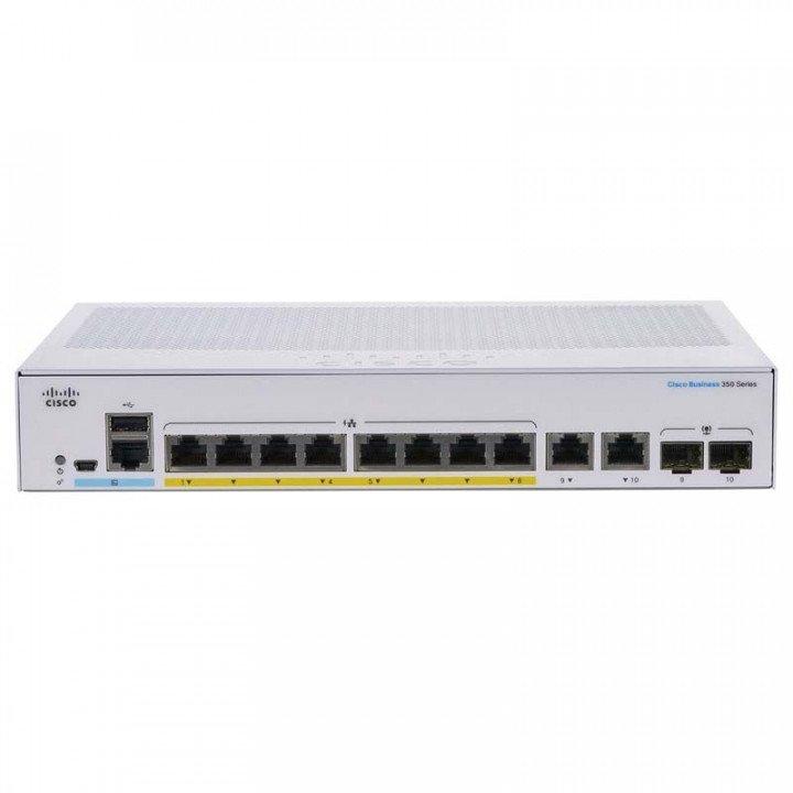 Коммутатор Cisco Catalyst C1000-8T-2G-L (8xGE, 2xSFP)