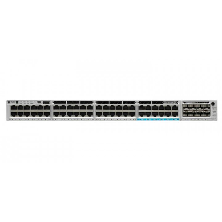 Коммутатор Cisco Catalyst WS-C3850-12X48U-L (48 портов, 12 mGig+36 Gig, UPoE, LAN Base)