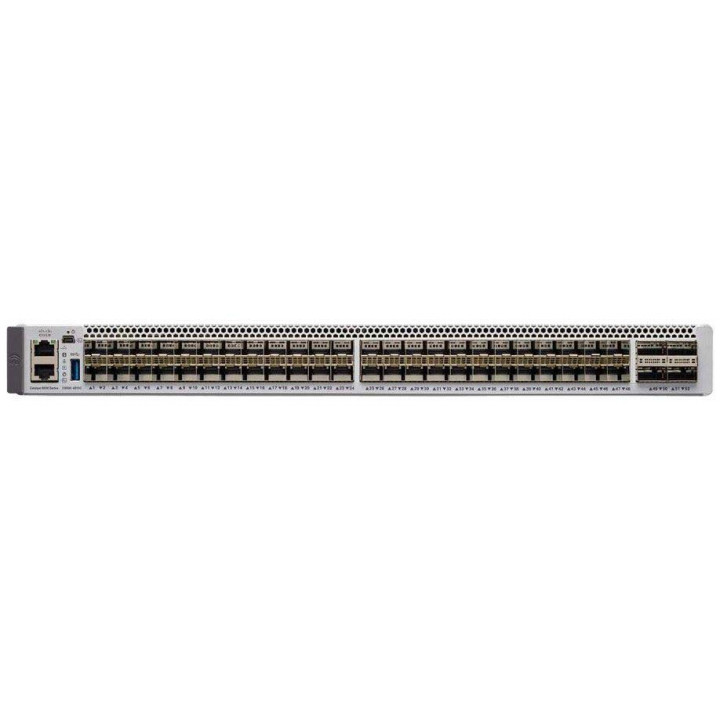 Коммутатор Cisco Catalyst C9500-48Y4C-A Layer 3 (48 портов 1/10/25GE SFP28, 4 порта 40/100GE QSFP28)