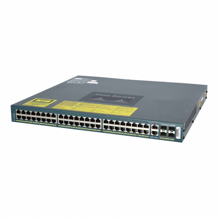 Коммутатор Cisco Catalyst WS-C4948-S (48 портов 10/100/1000BaseT, 4 порта 1000BaseX(SFP), AC)