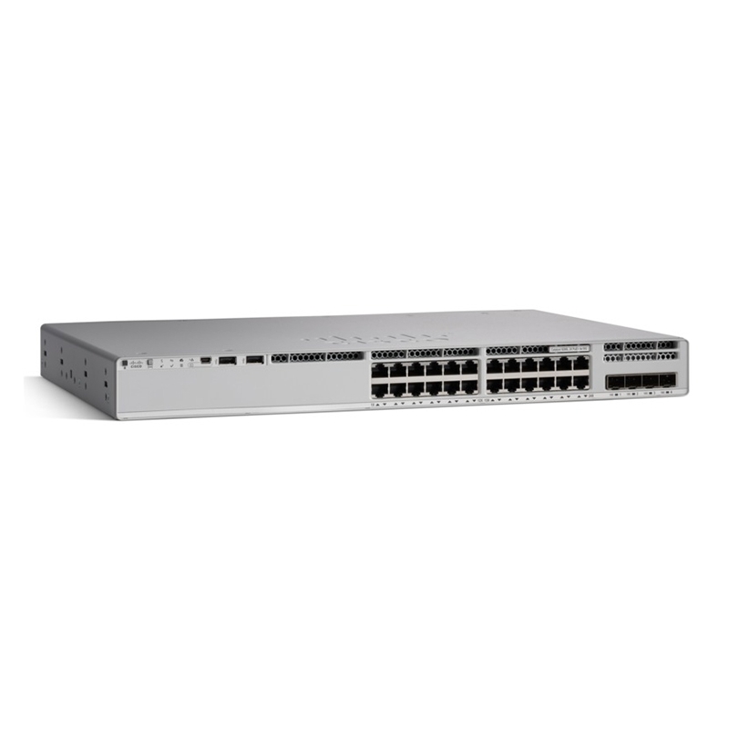 Коммутатор Cisco Catalyst C9200-24P-A (24xGE, PoE+, Network Advantage)