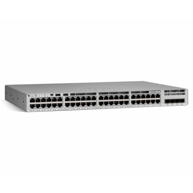 Коммутатор Cisco Catalyst C9200-48P-A (48xGE, PoE+, Network Advantage)