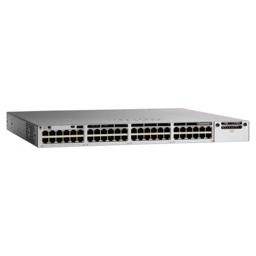 Коммутатор Cisco C9300-48S-A (48 портов 10GbE SFP+, modular uplink, PoE)