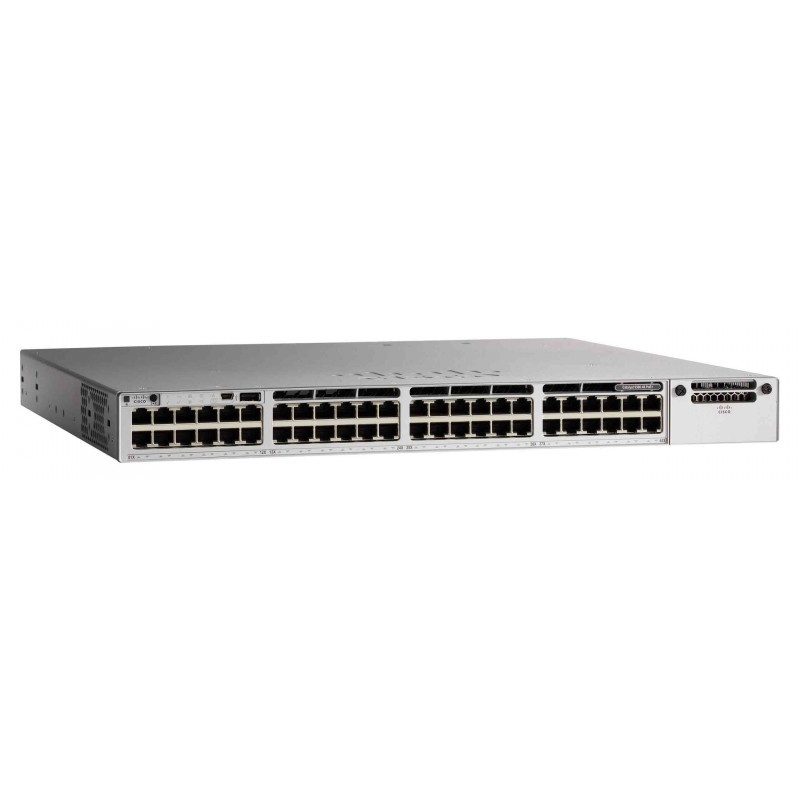 Коммутатор Cisco C9300-48S-A (48 портов 10GbE SFP+, modular uplink, PoE)