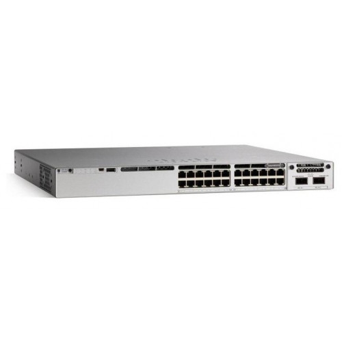 Коммутатор Cisco Catalyst C9300-24UX-E (24x10GE PoE, Network Essentials)