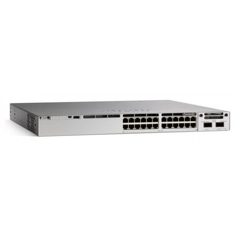 Коммутатор Cisco Catalyst C9300-24UX-E (24x10GE PoE, Network Essentials)