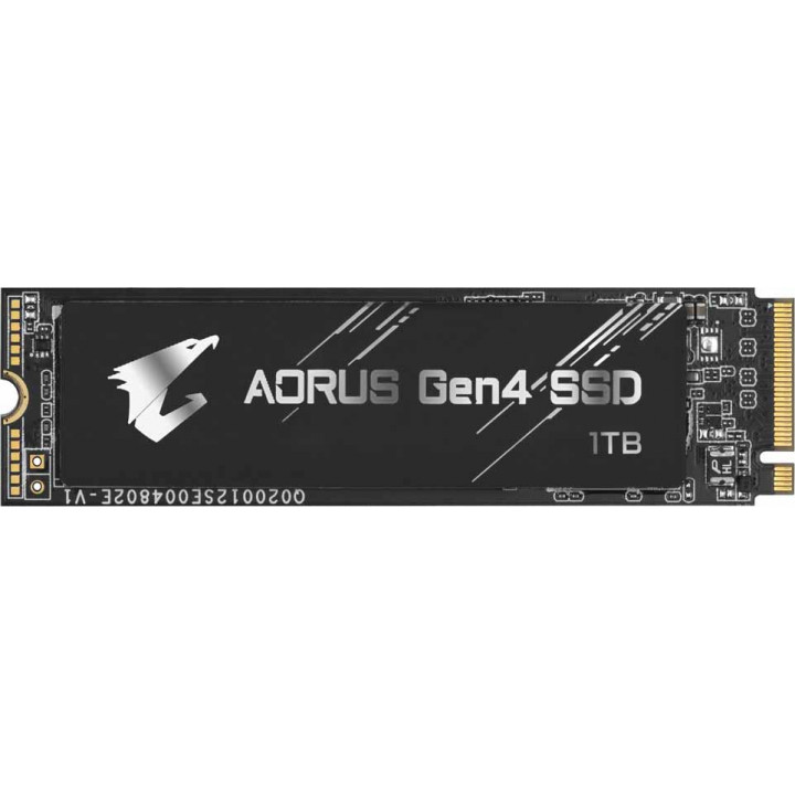 Накопитель SSD M.2 2280 GIGABYTE GP-AG41TB (1TB PCIe Gen4x4, NVMe, 5000/4400MB/s)