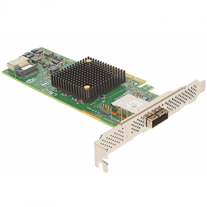 Контроллер SAS LSI MegaRAID 05-50076-00 (PCIe 4.0 x8 LP, SAS/SATA/NVMe, RAID 0,1,5,6,10,50,60, 16 портов, 8GB Cache)