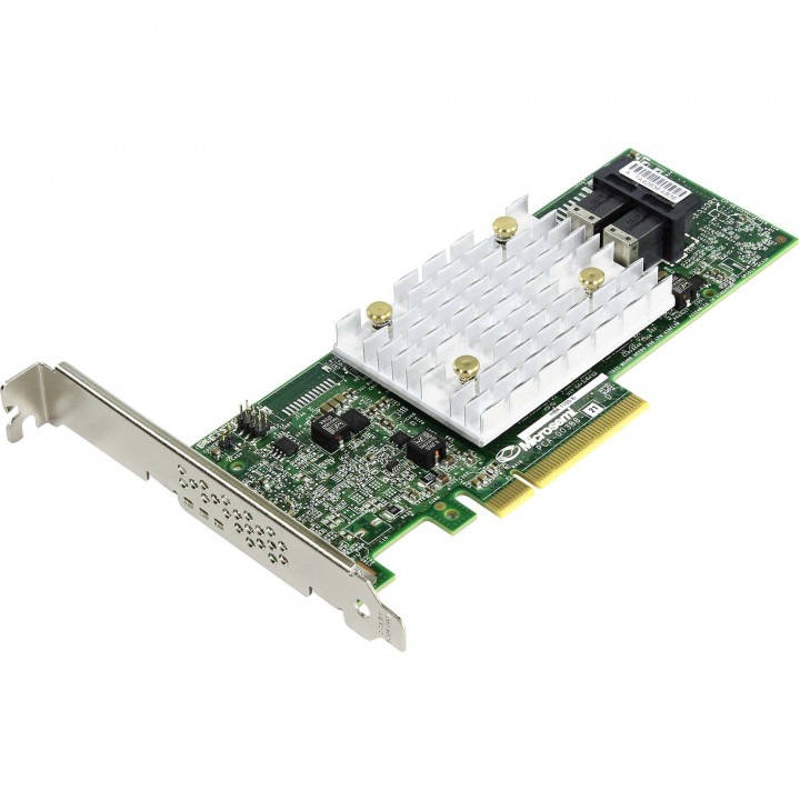 Контроллер SAS Adaptec 2293200-R (8 internal ports, PCIe Gen3, x8, FlexConfig) Контроллер SAS Adaptec 2293200-R (8 internal ports, PCIe Gen3, x8, FlexConfig)