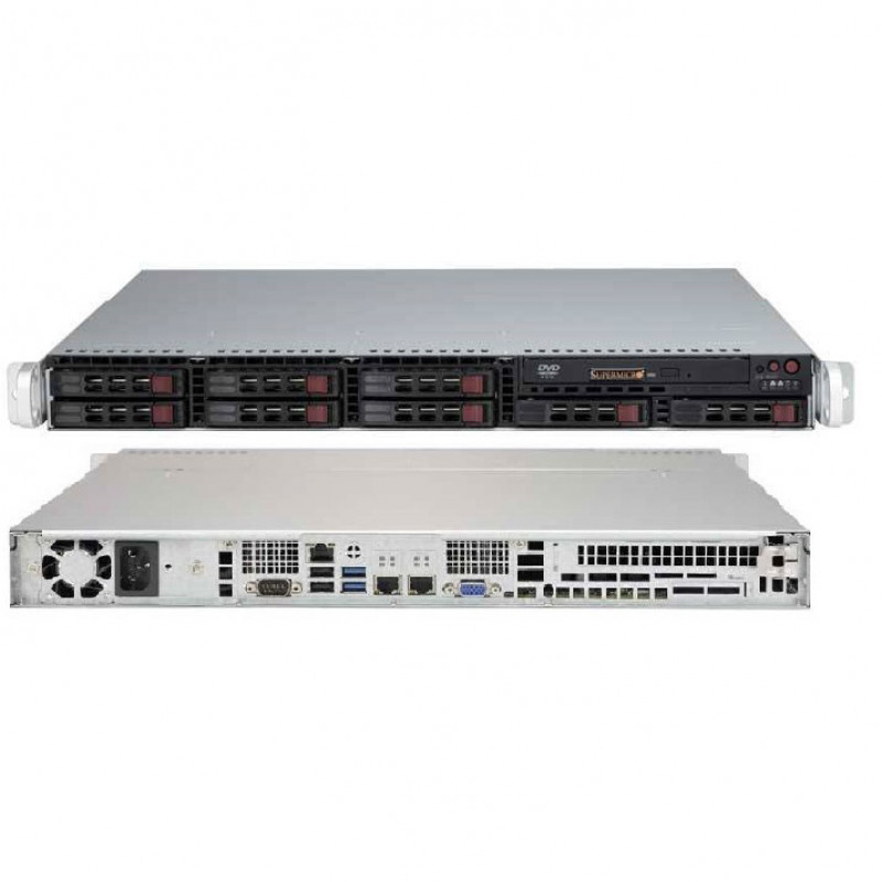 Корпус серверный 1U Supermicro CSE-113MFAC2-R606CB