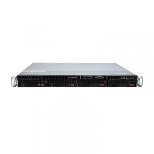 Серверная платформа 1U Supermicro SYS-5019S-M-G1585L (FCBGA1440, 4xDDR4, 4x3.5