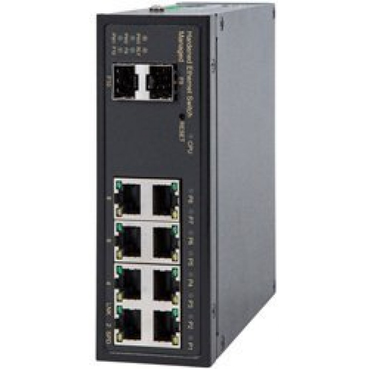 Коммутатор NSGate NIS-3500-3208PC (L2 Managed, 8x10/100Base-TX PoE 30W + 2xSFP/1G) Коммутатор NSGate NIS-3500-3208PC (L2 Managed, 8x10/100Base-TX PoE 30W + 2xSFP/1G)
