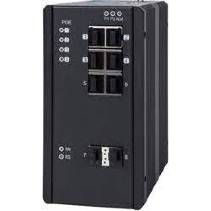 Коммутатор NSGate NIS-3500-3224PGE (L2 Managed, 4x10/100/1000T PoE 30W + 2xSFP/1G + 2xTP/1G)