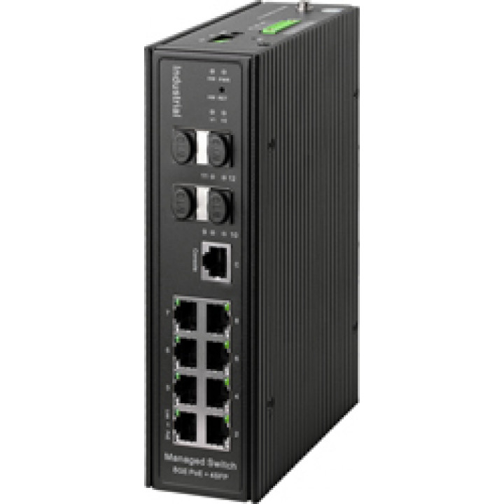 Коммутатор NSGate WI-PMS312GF-I (L2 Managed, 8x1G PoE 30W + 4 SFP, 48-56VDC) Коммутатор NSGate WI-PMS312GF-I (L2 Managed, 8x1G PoE 30W + 4 SFP, 48-56VDC)