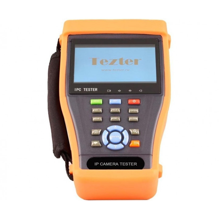 Тестер видеосистем Tezter TIP-H-4(Hand) (AHD/CVI/TVI/CVBS, IP, ONVIF, 8Mp)