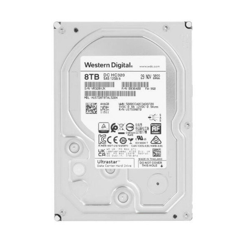 Накопитель HDD WD 0B36453 8 ТБ