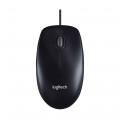 Мышь Logitech M90, оптическая, 1000dpi, USB, черная, 910-001793