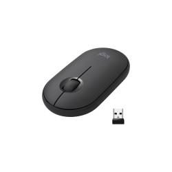 Мышь Logitech Pebble M350, оптическая, 1000dpi, беспроводная, 910-005718