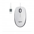Мышь Logitech M100 White USB 910-006764