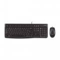 Комплект клавиатура + мышь Logitech Комплект клавиатуры и мыши MK120 серый USB (920-002561)