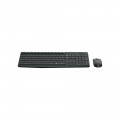 Комплект клавиатура + мышь Logitech Комплект + MK235 (920-007949) черный