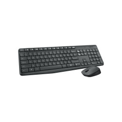 Комплект клавиатура + мышь Logitech Комплект + MK235 (920-007949) черный