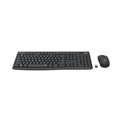 Комплект клавиатура + мышь Logitech 920-009807 + MK295 с поддержкой SilentTouch оригинальная заводская гравировка RU/LAT