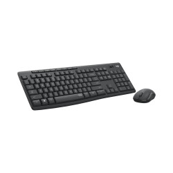 Комплект клавиатура + мышь Logitech 920-009807 + MK295 с поддержкой SilentTouch оригинальная заводская гравировка RU/LAT