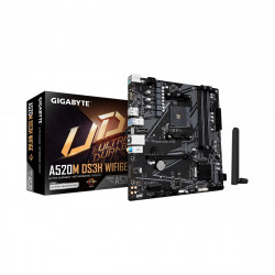Материнская плата GIGABYTE A520M DS3H WF6E AM4 mATX A520MDS3HWF6E