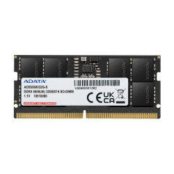 Модуль памяти ADATA DDR5 16GB 5600MHz SODIMM AD5S560016G-S