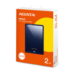 Внешний жёсткий диск ADATA AHV620S-2TU31-CBL 2 ТБ 2,5″ 5 400 об/мин