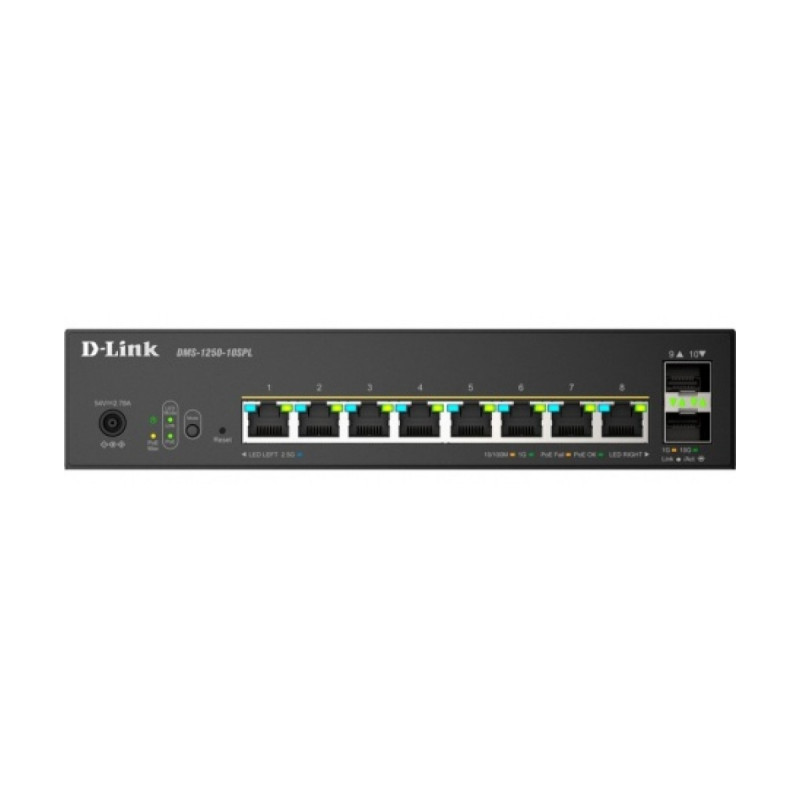 Коммутатор D-Link DMS-1250-10S/A1A/6KV