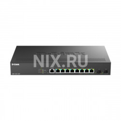 Коммутатор управляемый L2+ PoE D-Link DMS-1250-10SP/A1A/6KV