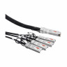 Медный кабель DAC QSFP28-4SFP28 FIBO-TELECOM FT-Q100-4S25-DAC5m