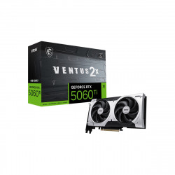 Видеокарта MSI GeForce RTX 5060 Ti 8G VENTUS 2X PLUS GeForce RTX 5060 Ti 8 ГБ GDDR7