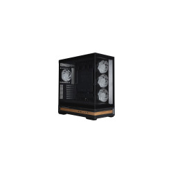 Корпус ATX с LCD Zalman P40 DS Black