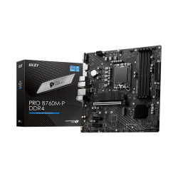 Материнская плата MSI PRO B760M-P DDR4 LGA1700 Micro-ATX PROB760M-PDDR4 Материнская плата MSI PRO B760M-P DDR4 LGA1700 Micro-ATX PROB760M-PDDR4