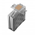 Кулер для процессора Deepcool Устройство охлаждения AG400 G2 ARGB Soc-AM5/AM4/1200/1700/1851 серебристый/черный 4-pin 30.93dB Al+Cu 230W 641gr Ret (R-AG400-BKAMMG2-G)