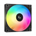 Кулер для процессора Deepcool Устройство охлаждения AG400 G2 ARGB Soc-AM5/AM4/1200/1700/1851 серебристый/черный 4-pin 30.93dB Al+Cu 230W 641gr Ret (R-AG400-BKAMMG2-G)